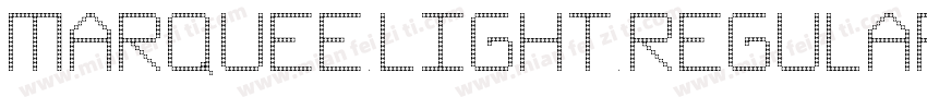 Marquee Light Regular字体转换